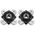 2 Front Wheel Hubs for Polaris Ranger XP 900 (2013–2019) XP 1000 (2017–2018)