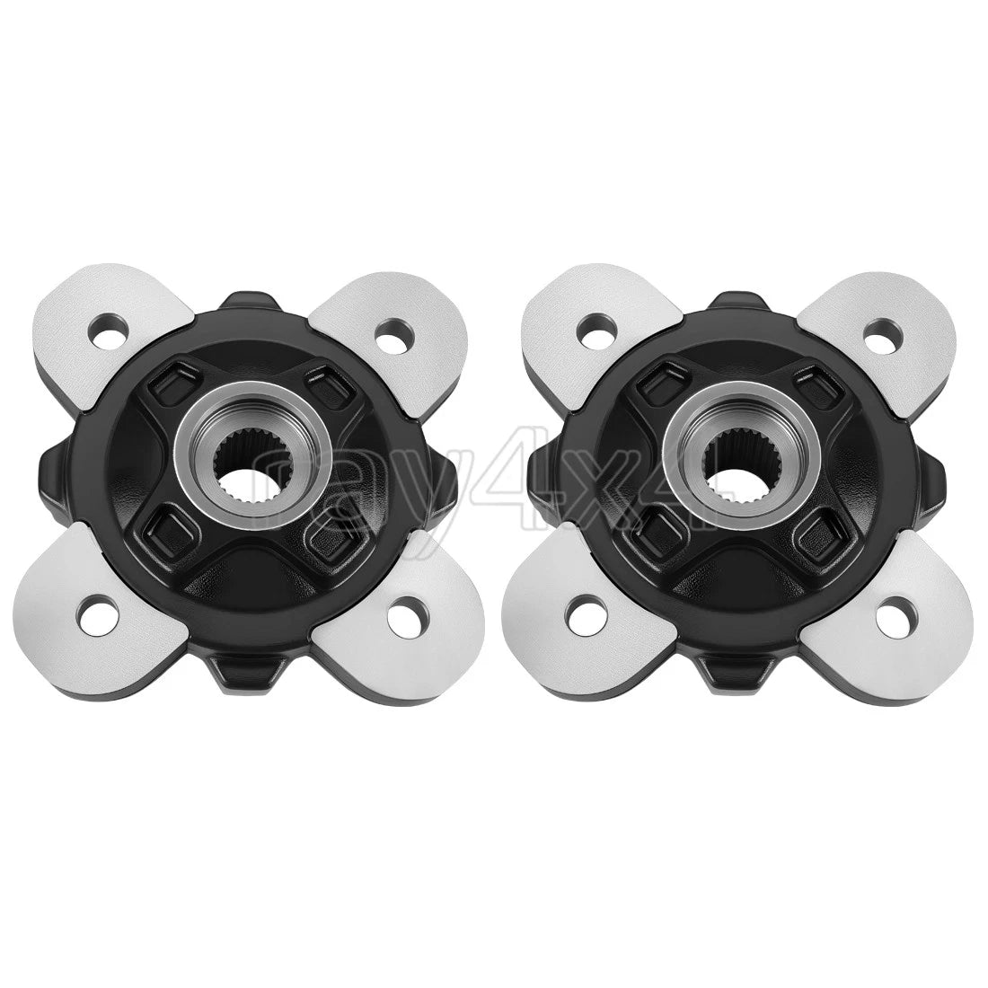 2 Front Wheel Hubs for Polaris Ranger XP 900 (2013–2019) XP 1000 (2017–2018)