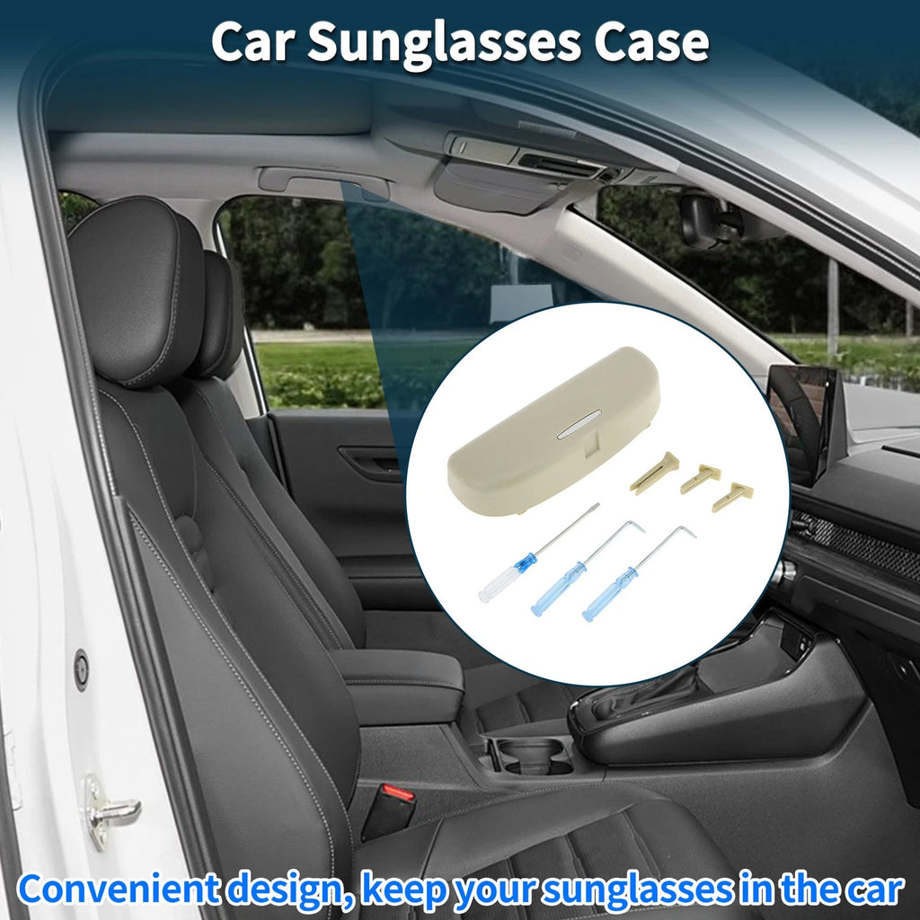 Car Sunglasses Case for Volkswagen Golf Eyeglasses Holder Storage Box