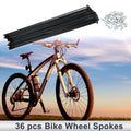 Spoke Set 12G 245mm Carbon Steel Replacement for Universal Bicycle (All Years)