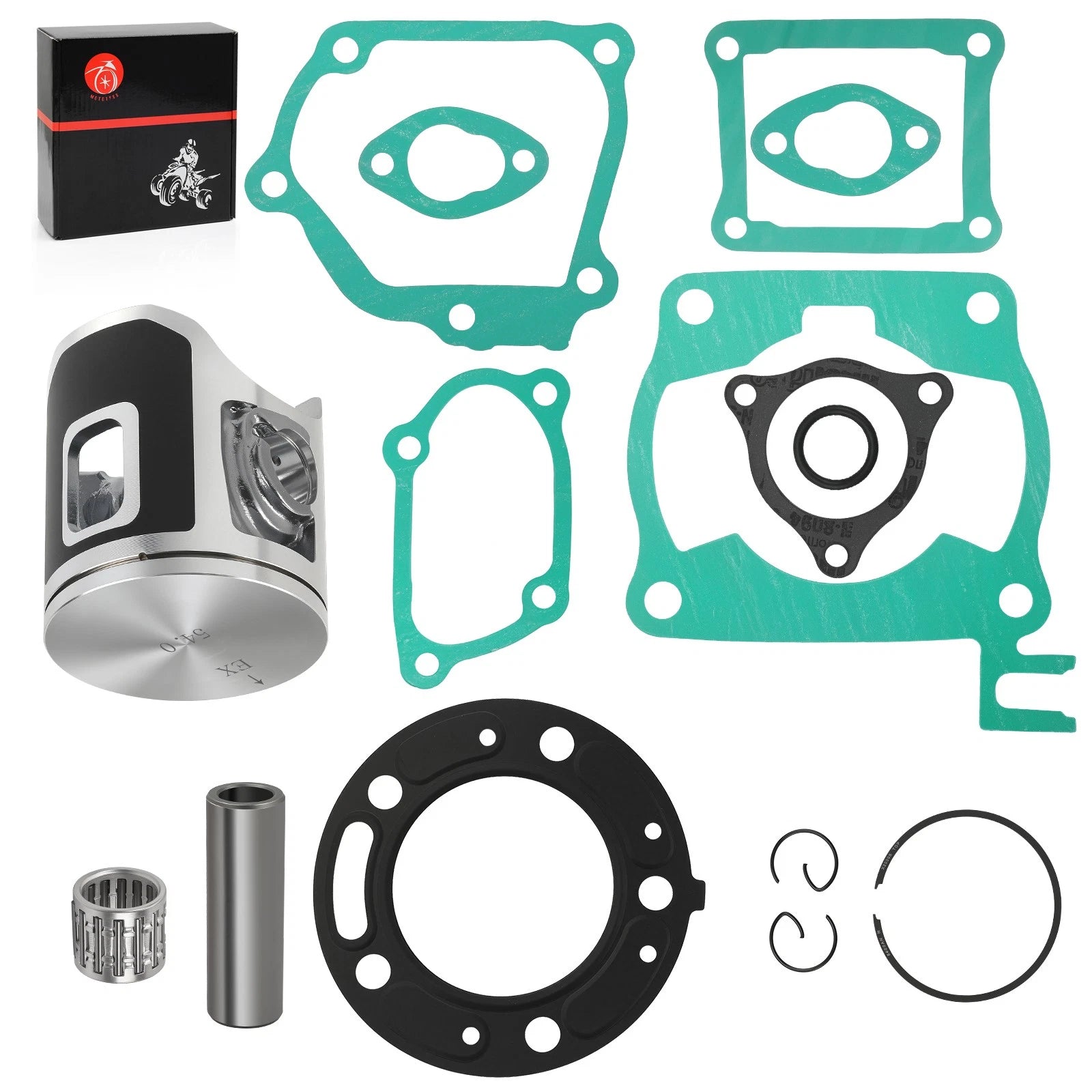 Top End Rebuild Kit 54mm Piston for Honda CR125R (1992–1999) 13110-KZ4-505