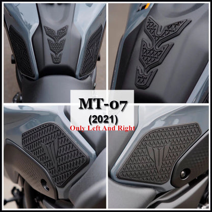 Side Fuel Tank Pads for Yamaha MT07 (2021–Present)
