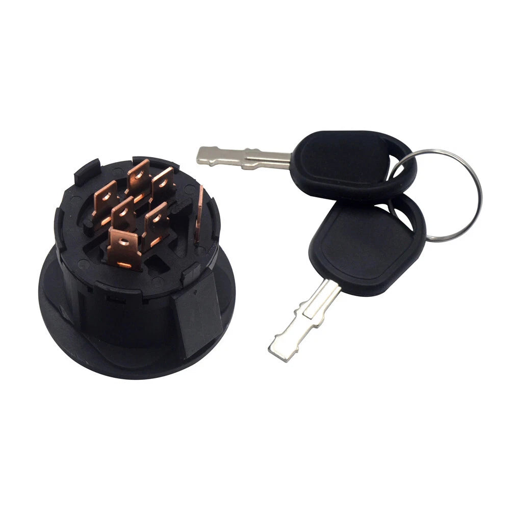 Starter Ignition Switch with 2 Keys for Craftsman Riding Lawn Mower
