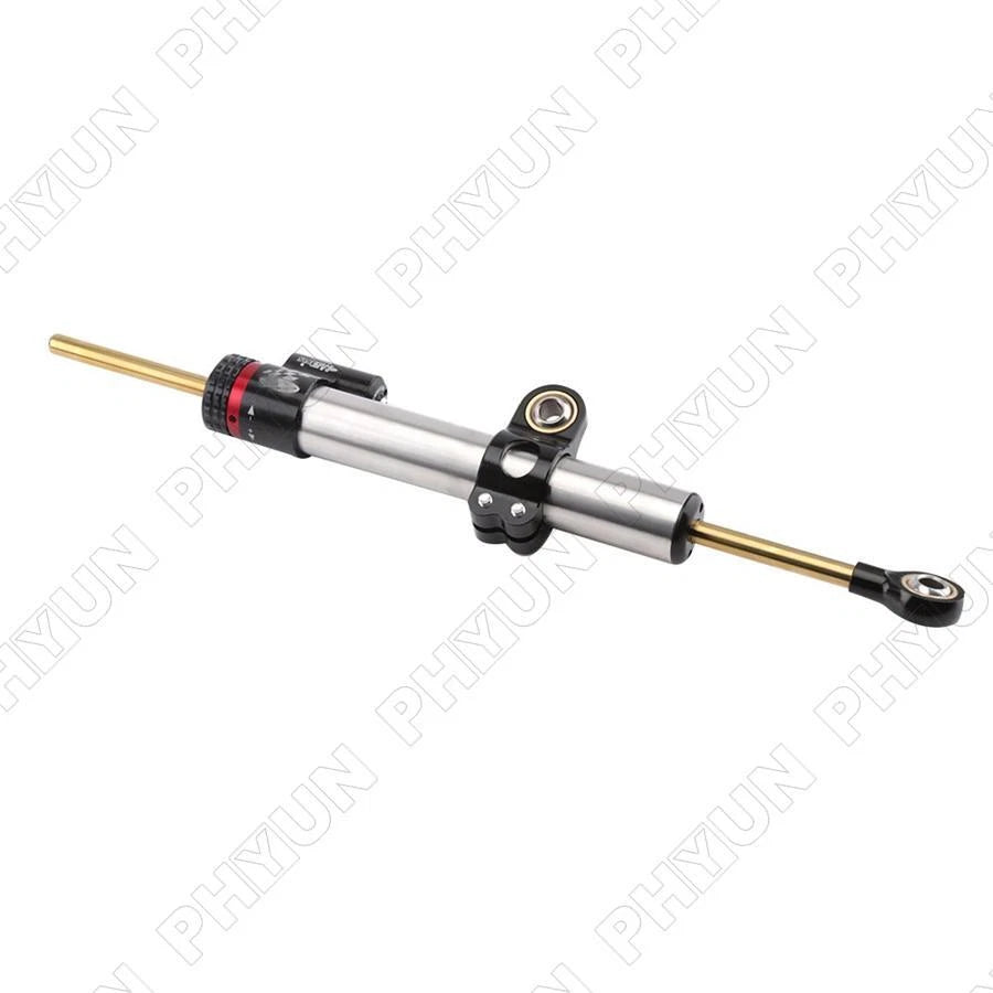13.4" Long Style Motorcycle Steering Stabilizer Damper For Kawasaki Honda Yamaha