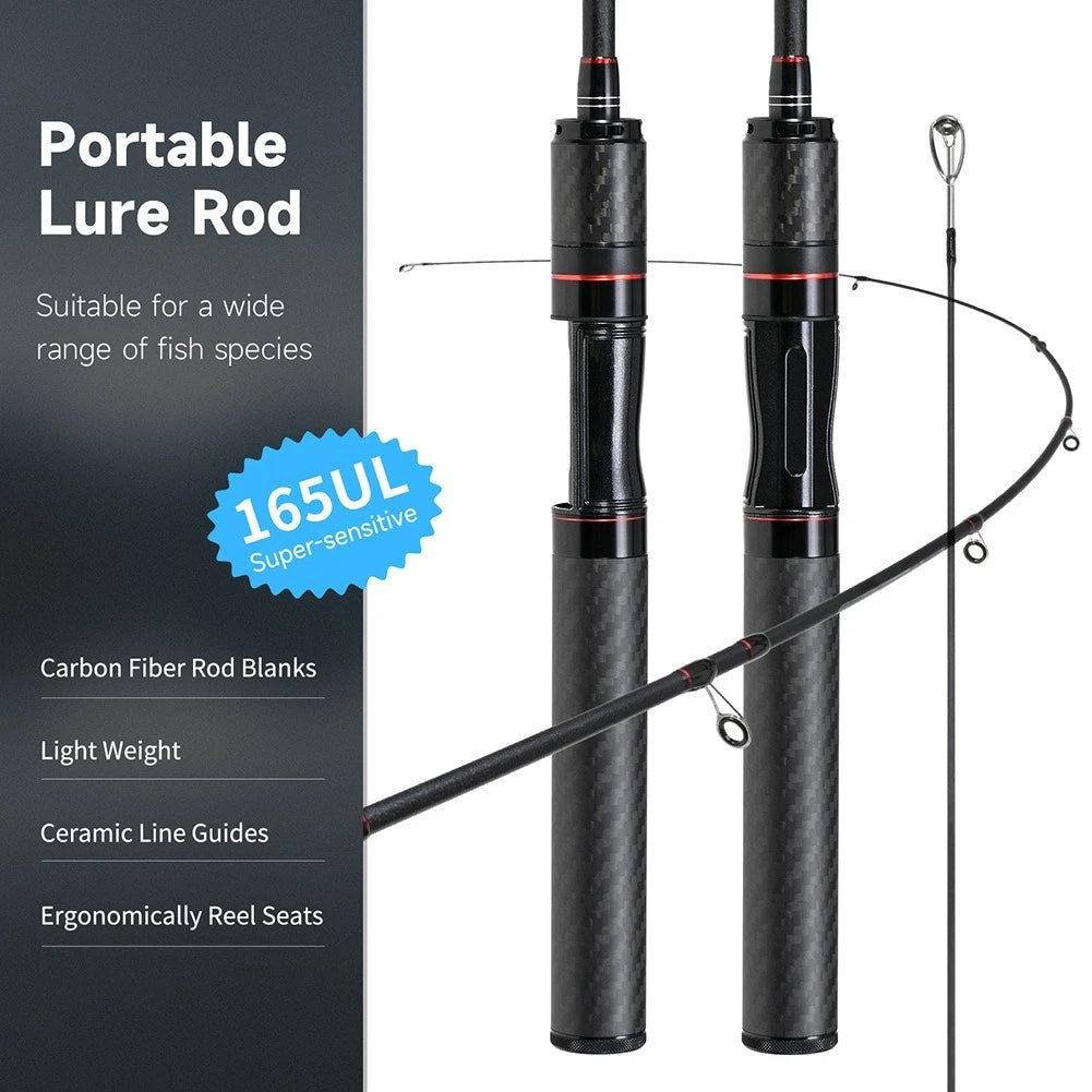 Carbon Fiber Fishing Rod Telescopic Anti Winding Bracket