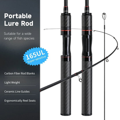 Carbon Fiber Fishing Rod Telescopic Anti Winding Bracket