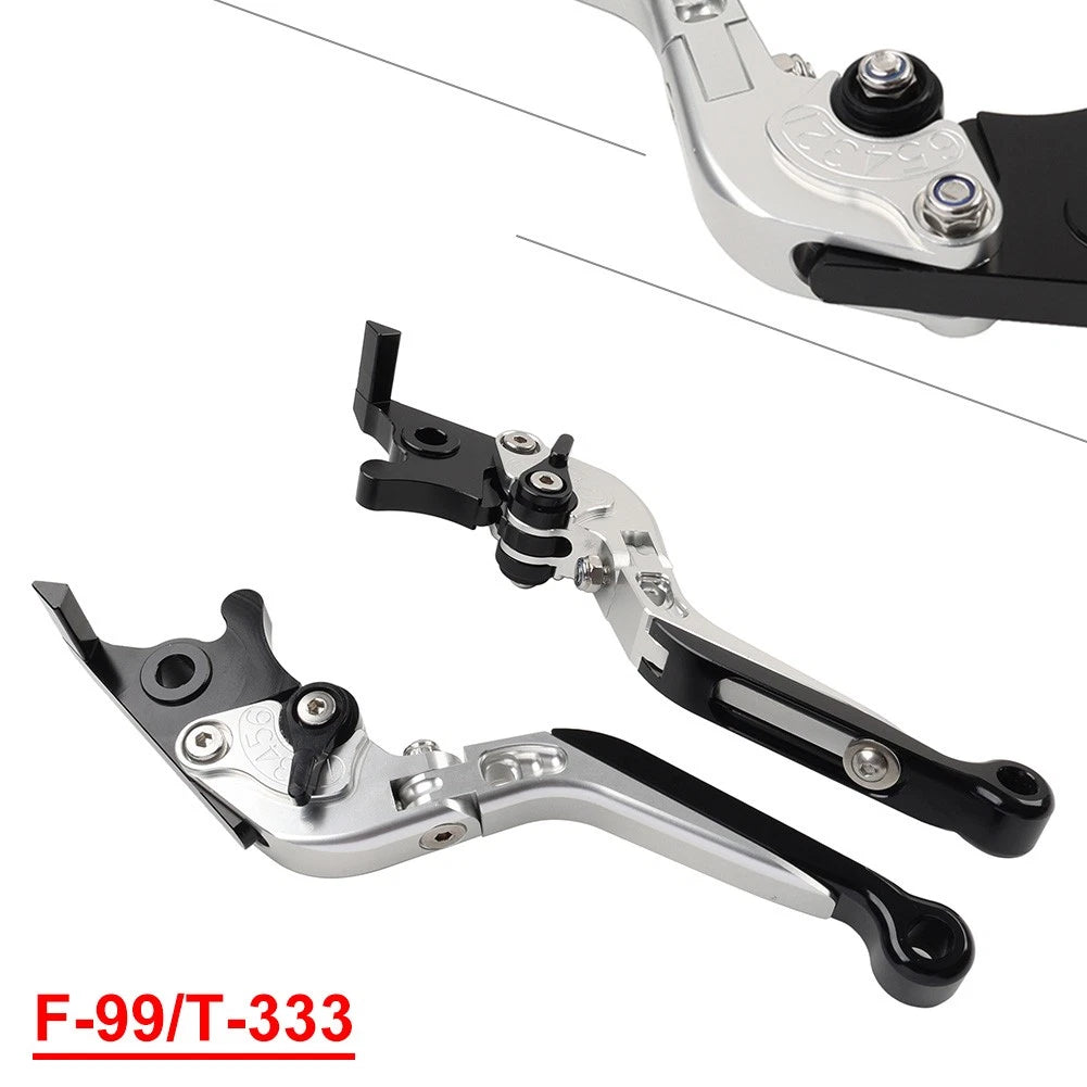Folding Extendable Brake Clutch Levers for Daytona 675R Speed Triple R (2013–2016)