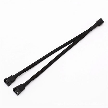 4Pin Fan Extension Splitter Cable for Universal Applications (1 to 2)