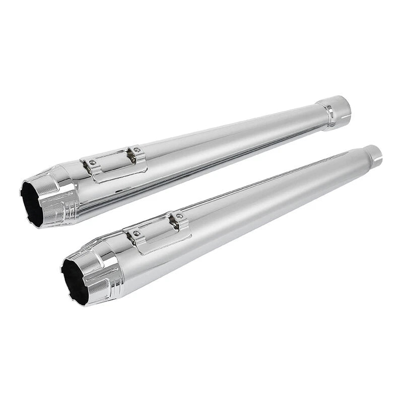 4" Slip On Megaphone Mufflers for Harley Road Street Glide (2017–2020)