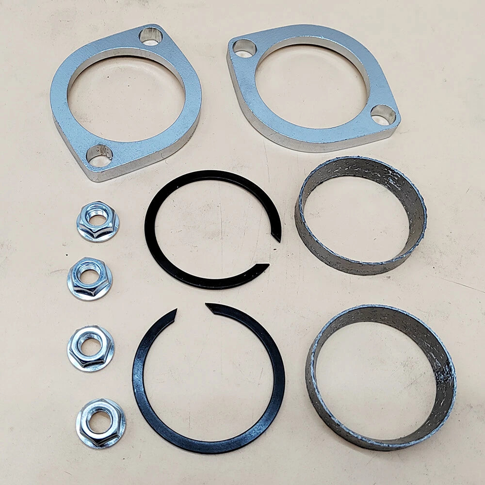 Exhaust Flange Install Kit for Harley Big Twin (Pair)