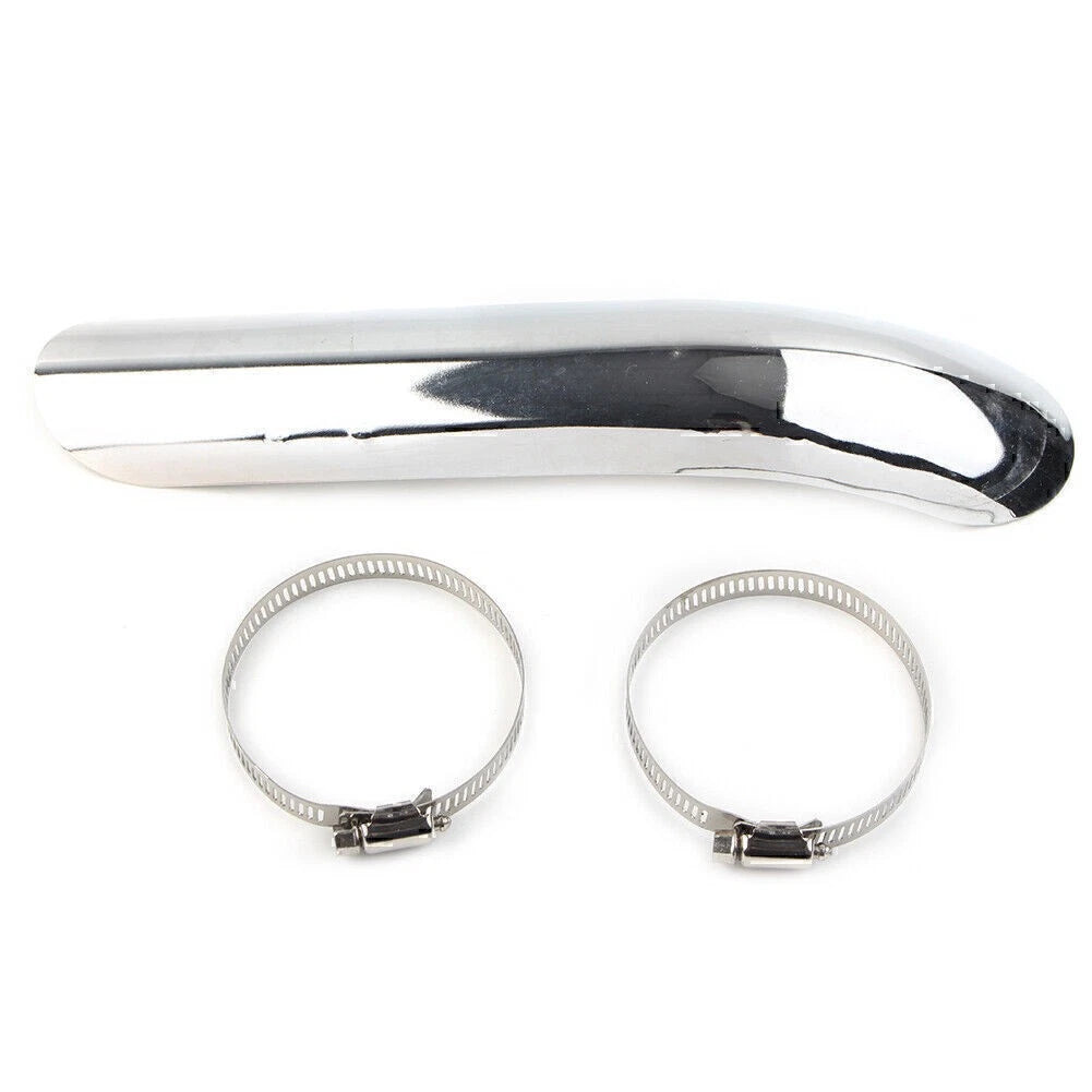 Curved Exhaust Muffler Pipe Heat Shield Cover for Harley