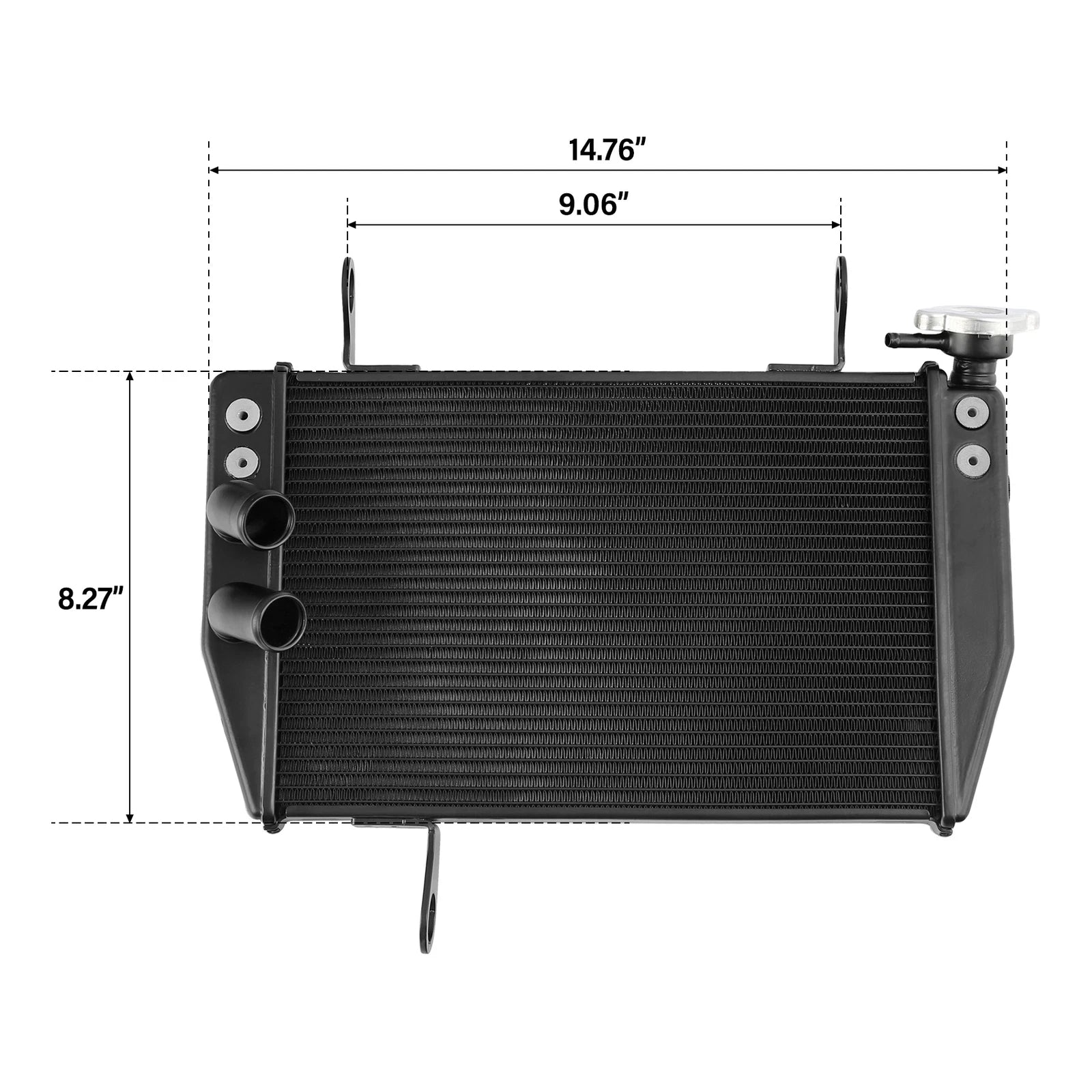 Radiator Cooler for Ducati Hyperstrada 939 SP (2016–2021) Hypermotard 821 (2013–2015)