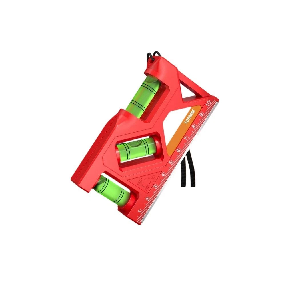 Magnetic Spirit Level with High Precision Metric Scale
