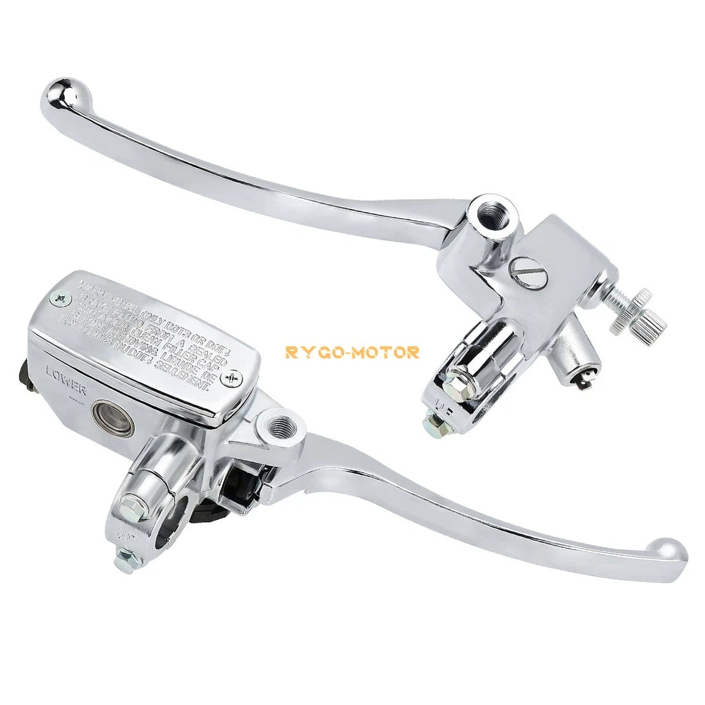 7/8" 22mm Handlebar Brake Master Cylinder & Clutch Lever Universal