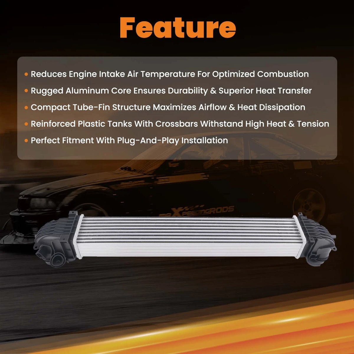 Intercooler Charge Air System for Chevrolet Equinox 2.0L (2018) Turbo 84454111