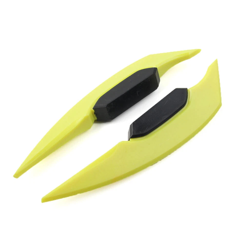 1 Pair Motorcycle Fairing Winglets Side Spoiler Deflector Kit Universal