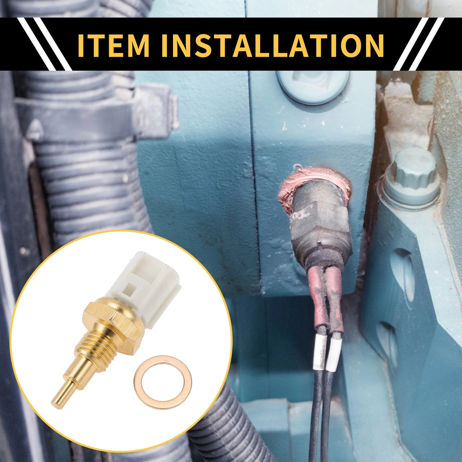 Coolant Temperature Sensor Replacement for Toyota Tundra (2002–2005)