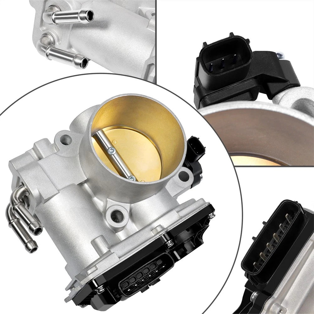 Throttle Body 16400-RCA-A01 for Honda Accord Coupe EX Odyssey Pilot Ridgeline (2003–2007)