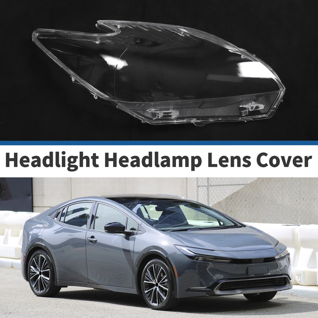 1 Pcs Front Right Headlight Lens Cover Replacement for Toyota Prius (2010–2012)