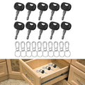 Set of 10 Ignition Keys for