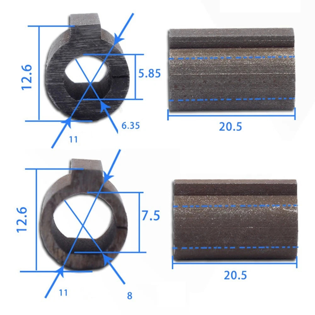 RV030 Shaft Sleeve Adapter for Motor and Worm Box