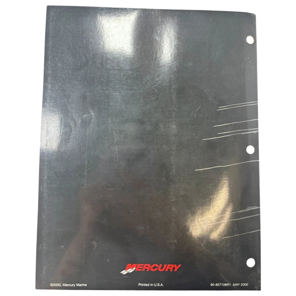 Service Manual for Mercury 90-857138R1 (2000)