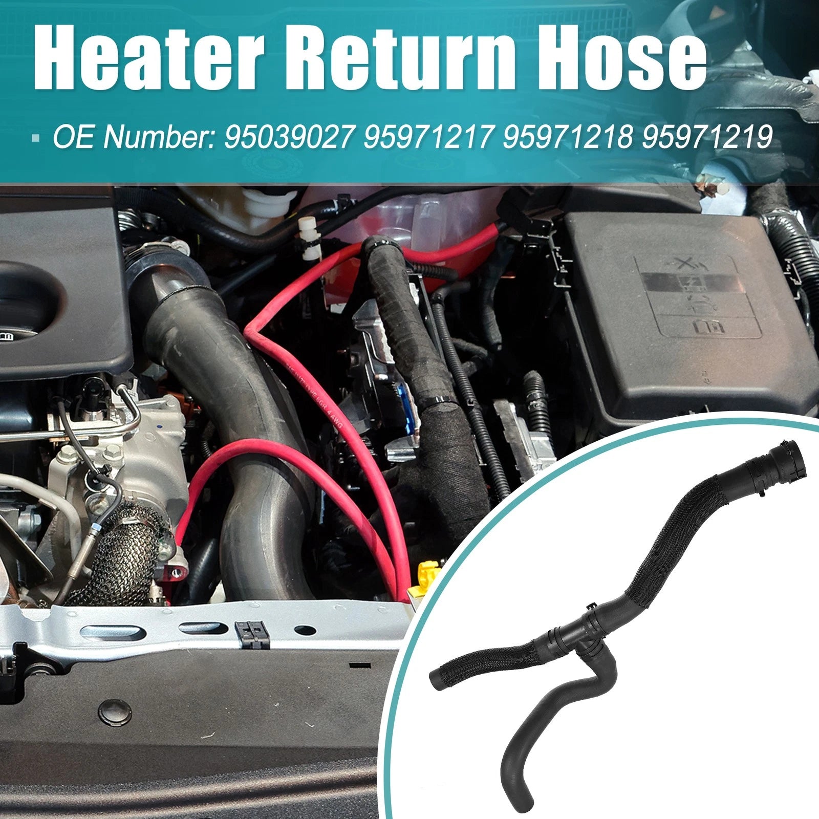 HVAC Heater Hose Outlet Replacement for Chevrolet Cruze (2011–2015)