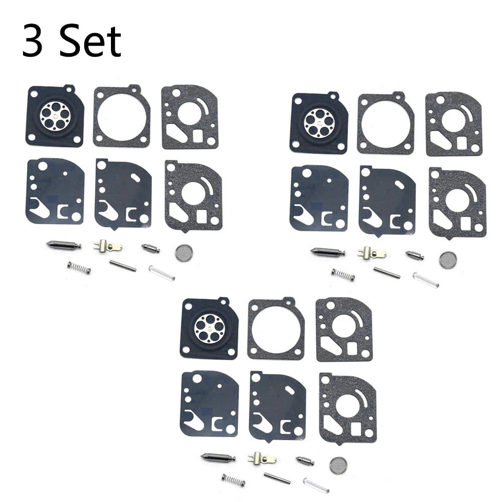 3X Carburetor Carb Kit for Zama RB-52, C1Q-P18, C1Q-P22, Echo PB-1000, PB-1010
