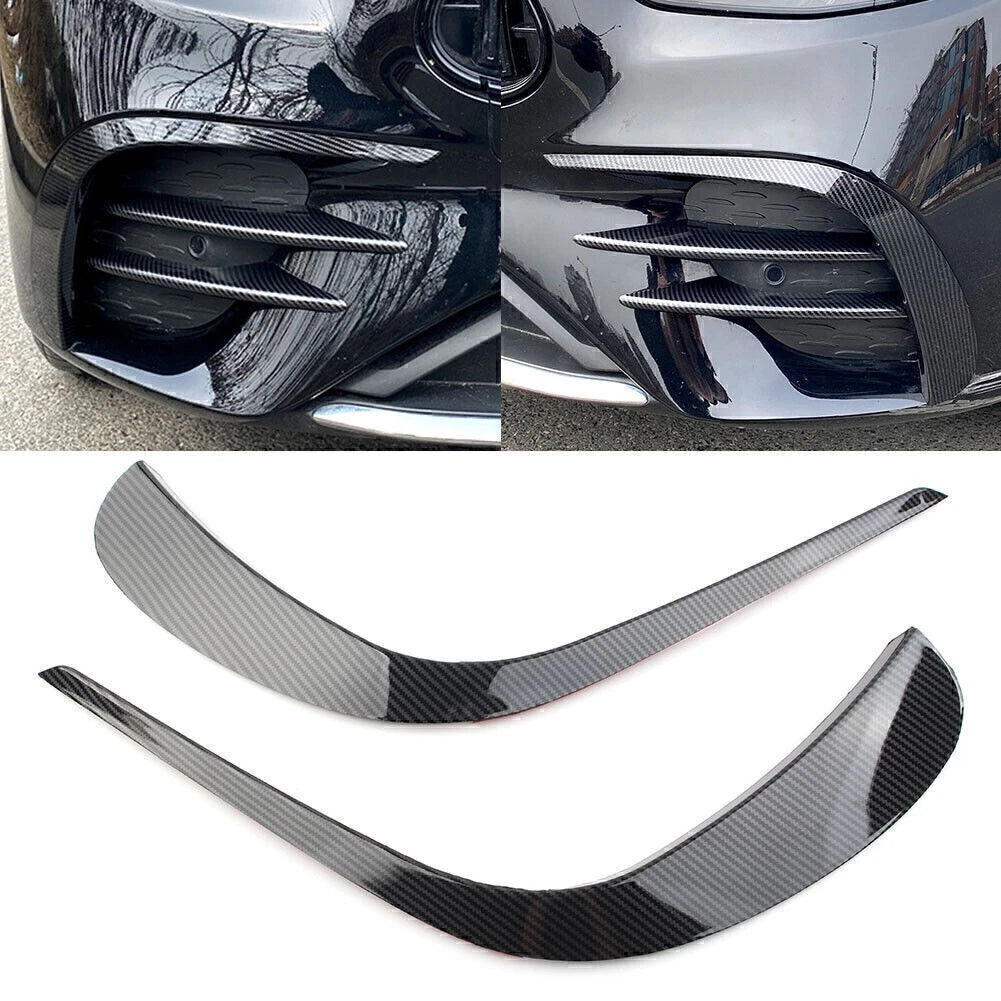 Front Bumper Lip Splitter Spoiler Kit for Benz E Class W213 (2021–2023)