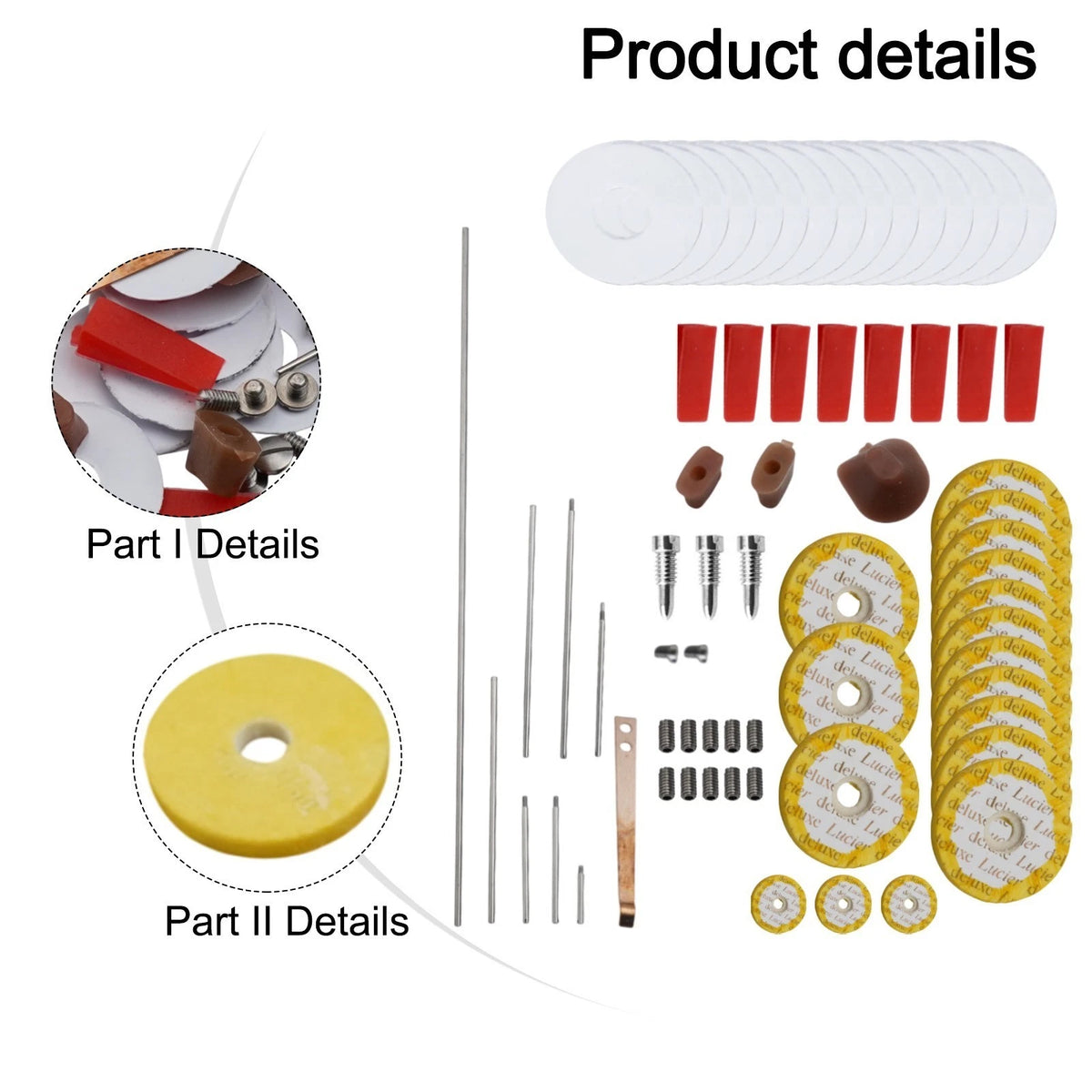 70 Pcs Repair Tool Kit for Flute Maintenance