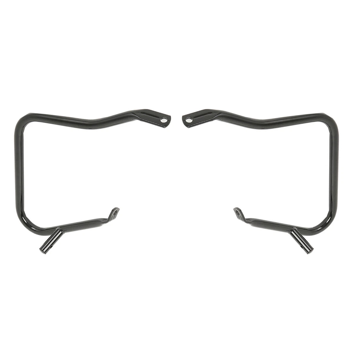 Saddlebag Guard Bracket for Harley Street Glide (2014–2024) Black/Chrome