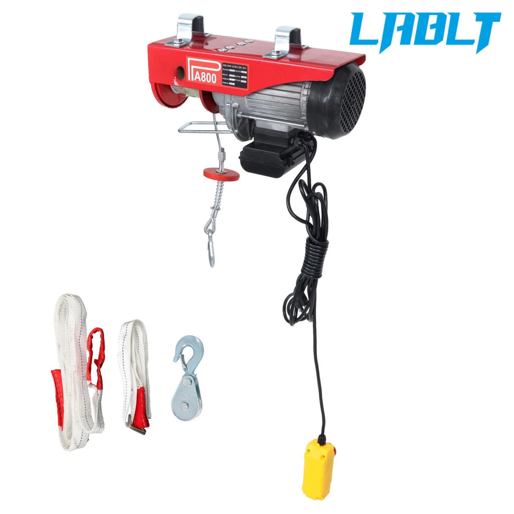 Electric Hoist 1760lbs Crane Winch for Universal Use (110V)