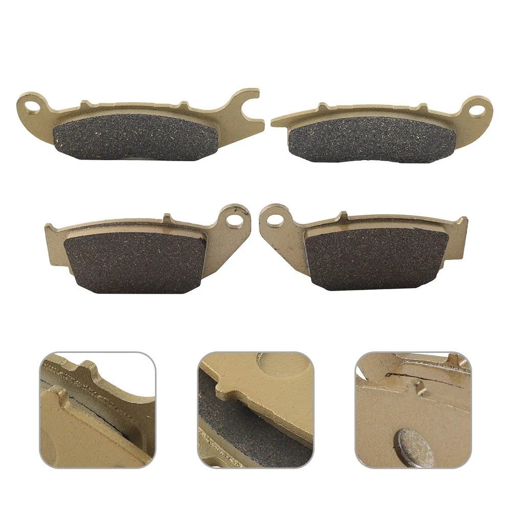 Front and Rear Brake Pads for Honda CBR 125 R (2011–2016)