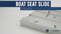 Boat Seat Slide with Locking Function for Marine (Compatible with FO4476, FO4477)