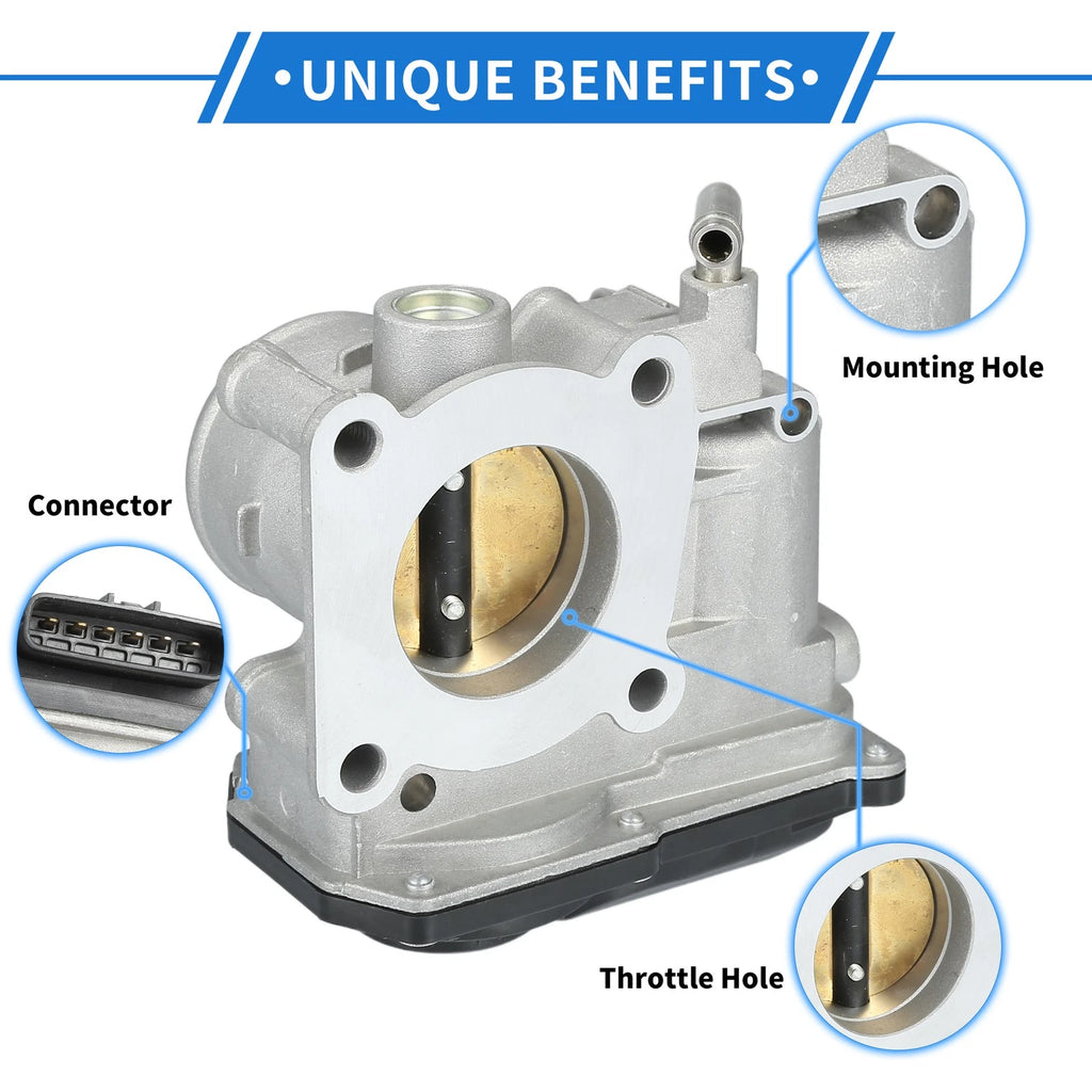 Throttle Body Replacement for Toyota Yaris 1.5L 2007–2018