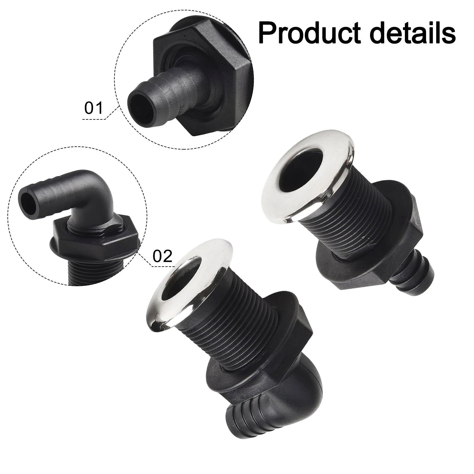Boat Plumbing Fitting for Compact Storage and Easy Use