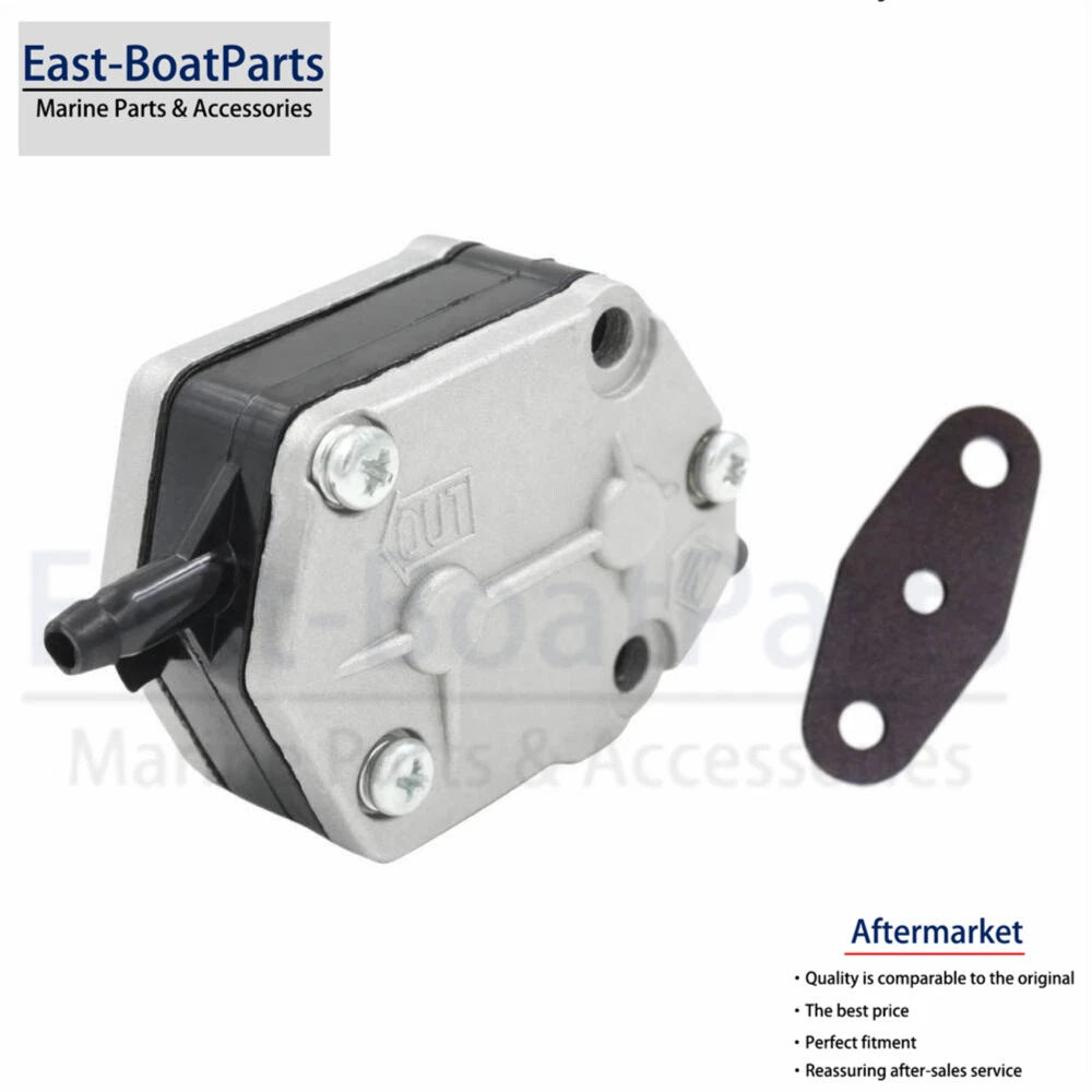 Fuel Pump & Gasket for Yamaha 50 70 75 90 HP Outboard (692-24410-00-00, 650-24431-A0)