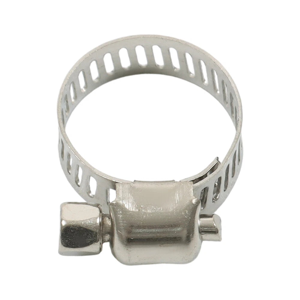 100 Pcs Adjustable Drive Hose Clamps for Fuel Line (Universal)