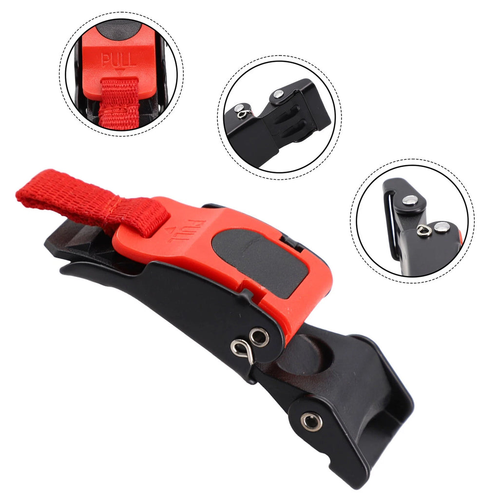 Adjustable Chin Strap Quick Release Buckle for ATV Helmets (2010–2023)