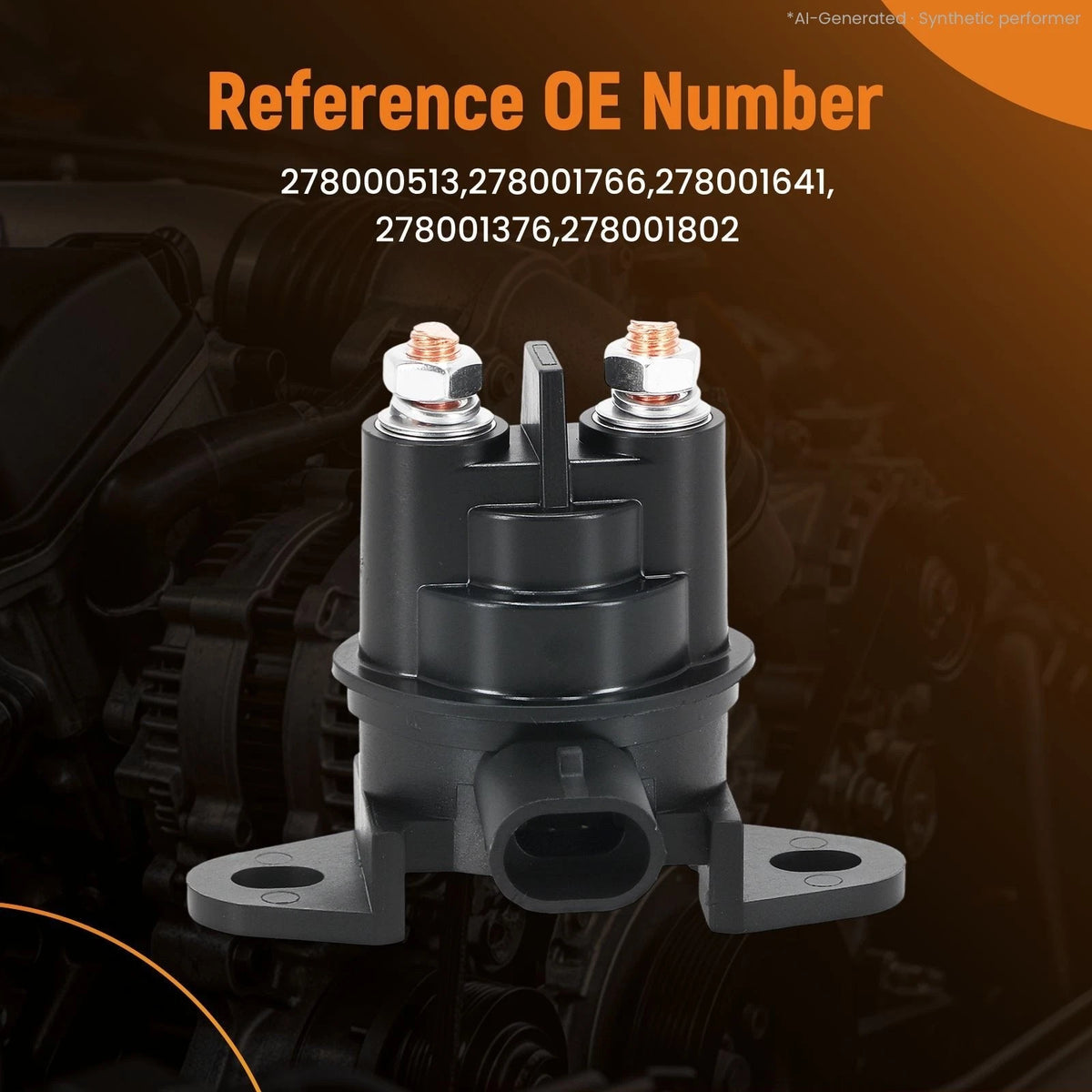 Starter Relay for Sea-Doo SP SPI SPX GS GSI (1995–1997) 278001802
