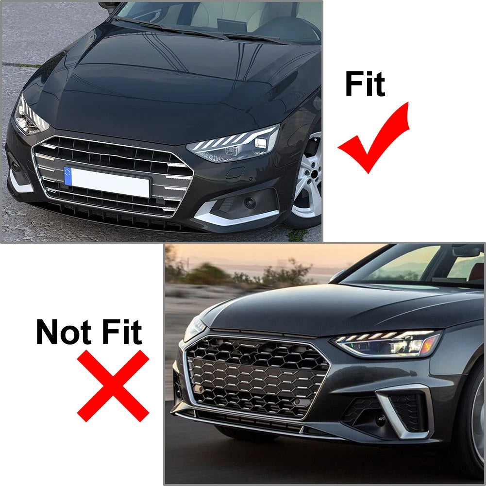 Right Front Fog Light Grille Trim for Audi A4L (2020–2022)