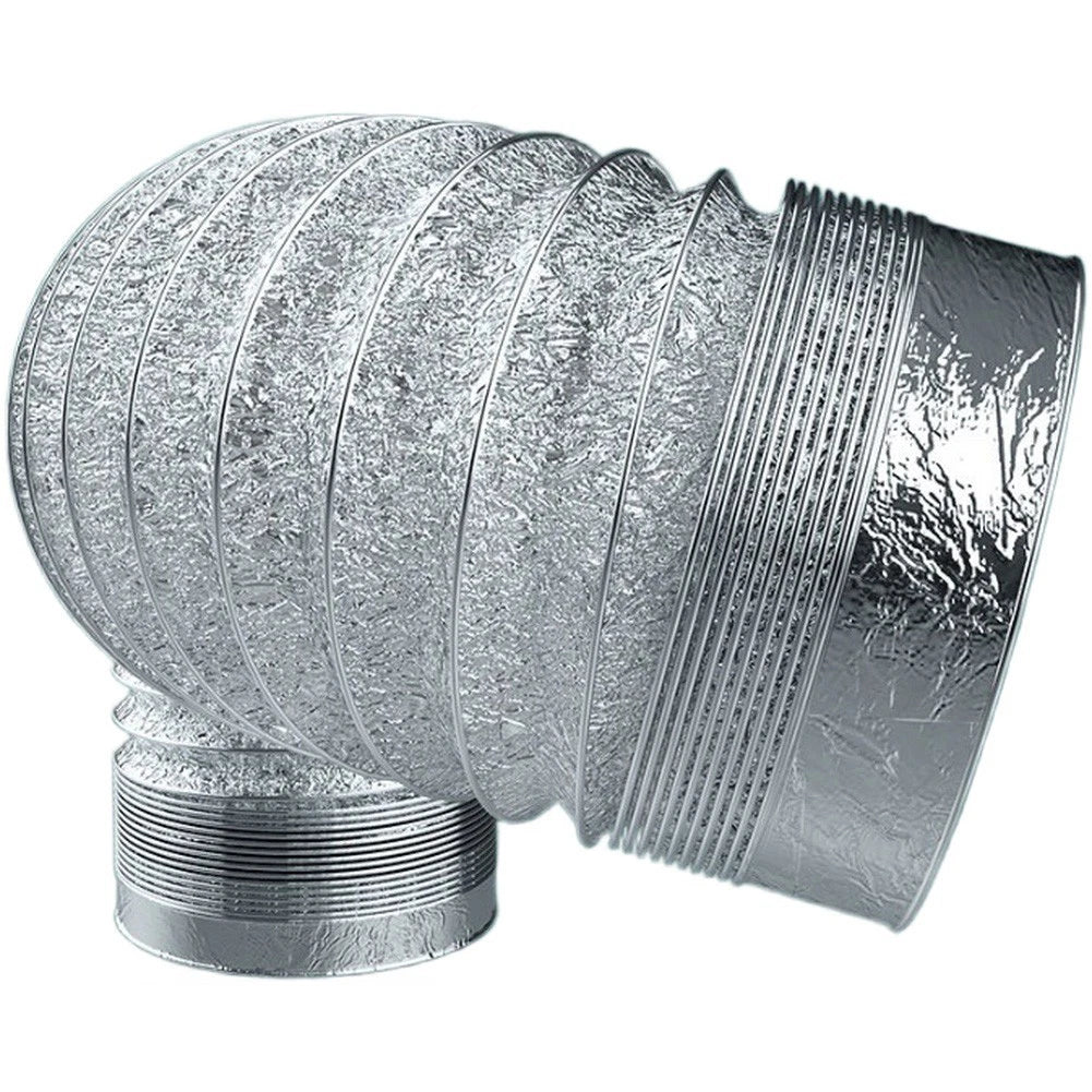 Extendable 1.5M Exhaust Hose for Dryer Range Hood Applications