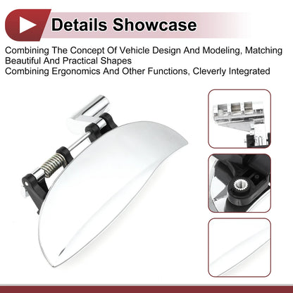 Car Exterior Door Handle for Hyundai Atos (1997–2004) No. 8265002000 Silver Tone