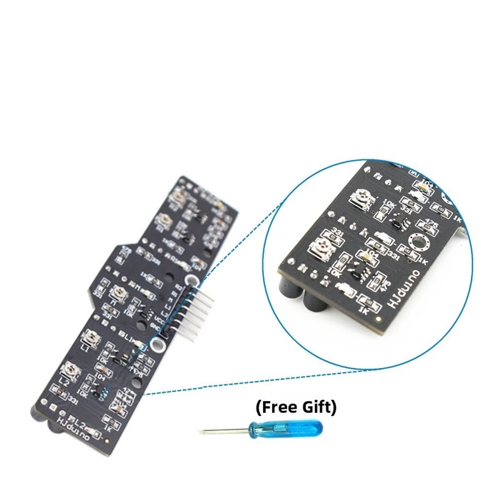 5 Channel Robot Line Tracking Sensor Module with Digital Output