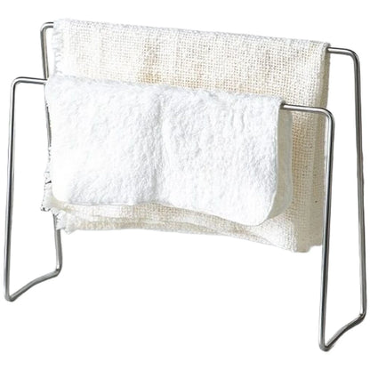 Stainless Steel Dishcloth Rack for Cooking Convenience