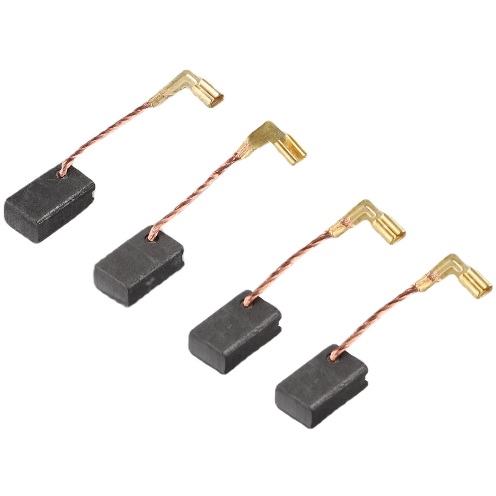 Set of 4 Carbon Brushes for Enhanced Motor Performance Tools