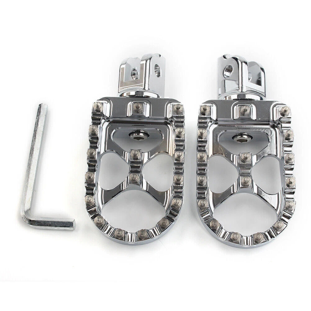 Footpeg Set for Harley Softail (2018–2023) - Motorcycle Style Black