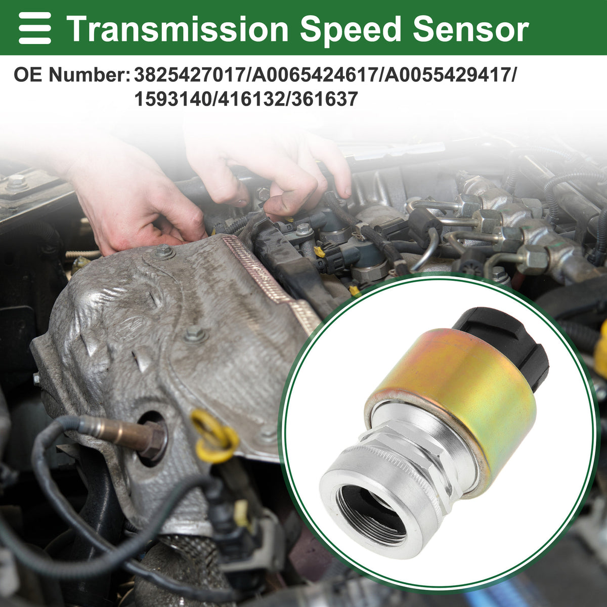 Transmission Speed Sensor Replacement for Mercedes-Benz Gearbox (2000–2005)