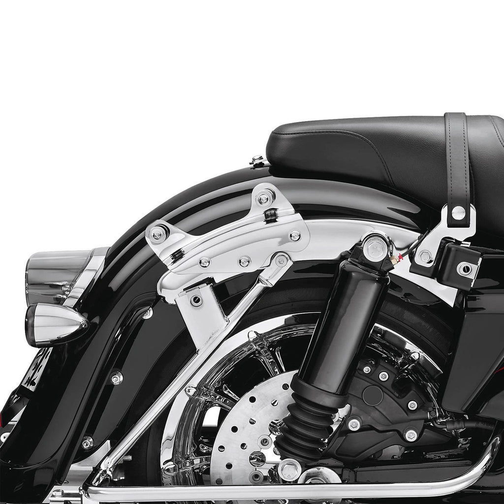 Chrome 4 Point Docking Hardware Kit for Harley Davidson Touring (2009–2013)