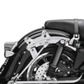 Chrome 4 Point Docking Hardware Kit for Harley Davidson Touring (2009–2013)